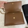 Saint Laurent (YSL) Calfskin Medium Monogram Sunset Caramel