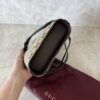 Gucci Supreme GG Canvas/Leather Jackie Small Bucket Crossbody Bag