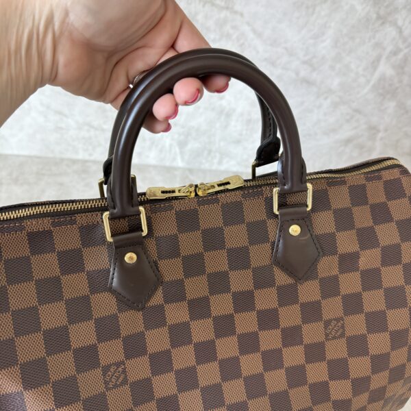 Louis Vuitton Damier Ebene Speedy 35 Bandouliere NM
