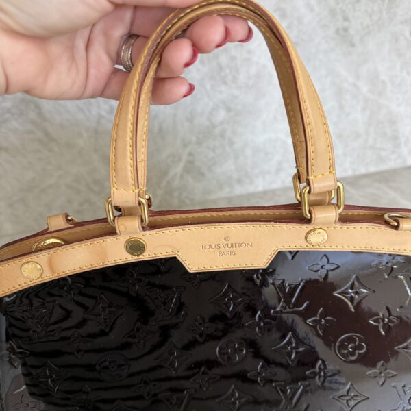 Louis Vuitton Vernis Brea MM Rouge Amarante