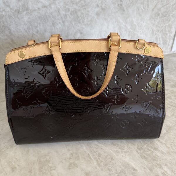 Louis Vuitton Vernis Brea MM Rouge Amarante
