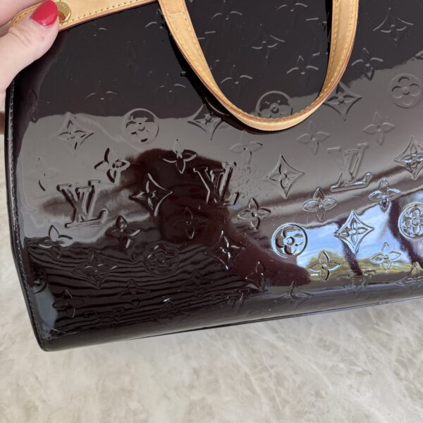 Louis Vuitton Vernis Brea MM Rouge Amarante