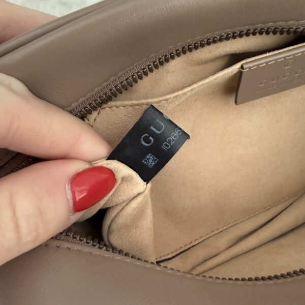 Gucci Matelasse Small GG Marmont Porcelain Rose