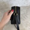 Gucci Calfskin Small Soho Disco Bag Black
