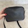 Gucci Calfskin Small Soho Disco Bag Black