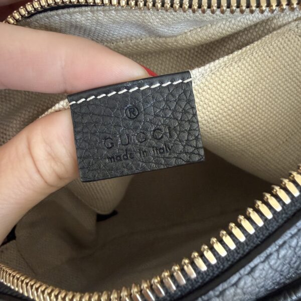 Gucci Calfskin Small Soho Disco Bag Black