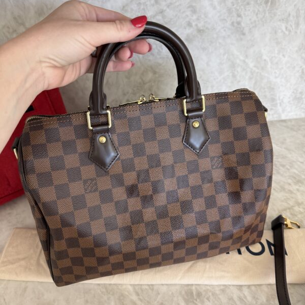 Louis Vuitton Damier Ebene Speedy 30 Bandouliere NM