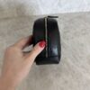 Chanel Curvy Cosmetic Pouch Quilted Caviar Medium