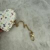 Louis Vuitton Monogram Multicolor Coeur Heart Coin Purse White