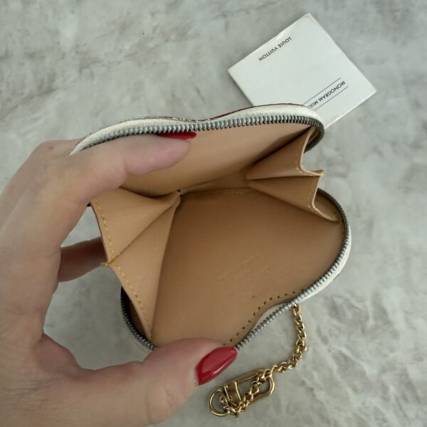 Louis Vuitton Monogram Multicolor Coeur Heart Coin Purse White