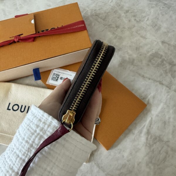 Louis Vuitton Monogram Clemence Wallet Fuchsia