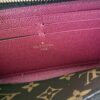 Louis Vuitton Monogram Clemence Wallet Fuchsia