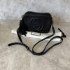 Gucci Calfskin Small Soho Disco Bag Black