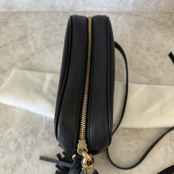 Gucci Calfskin Small Soho Disco Bag Black