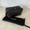 Chanel Caviar Large Zip Makeup Case