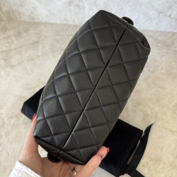 Chanel Caviar Large Zip Makeup Case