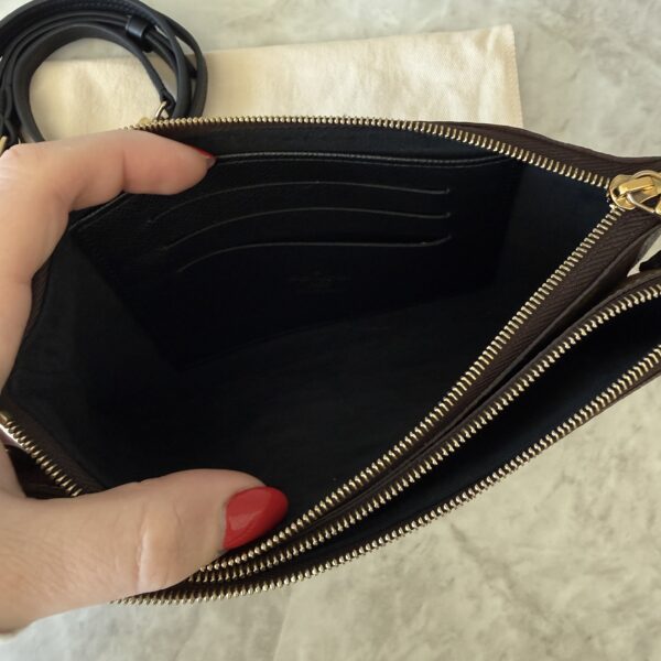 Louis Vuitton Double Zip Pochette Limited Edition Reverse Monogram Giant