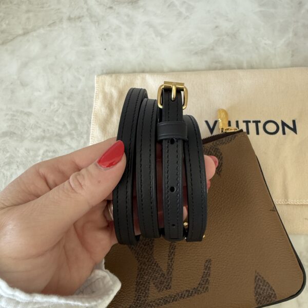 Louis Vuitton Double Zip Pochette Limited Edition Reverse Monogram Giant