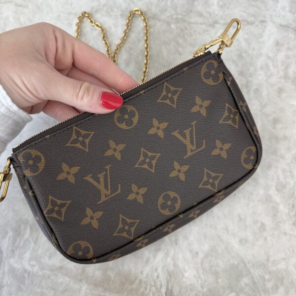 Louis Vuitton Multi Pochette Accessoires Pouch Monogram Canvas Small
