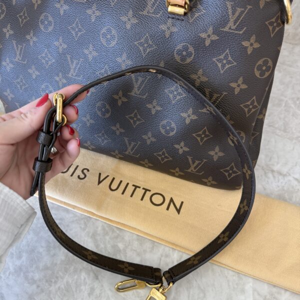 Louis Vuitton Monogram Pallas Clutch Grape