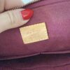 Louis Vuitton Monogram Pallas Clutch Grape