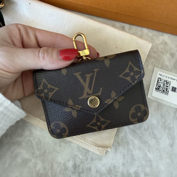 Louis Vuitton Monogram Felicie Strap & Go Kaki