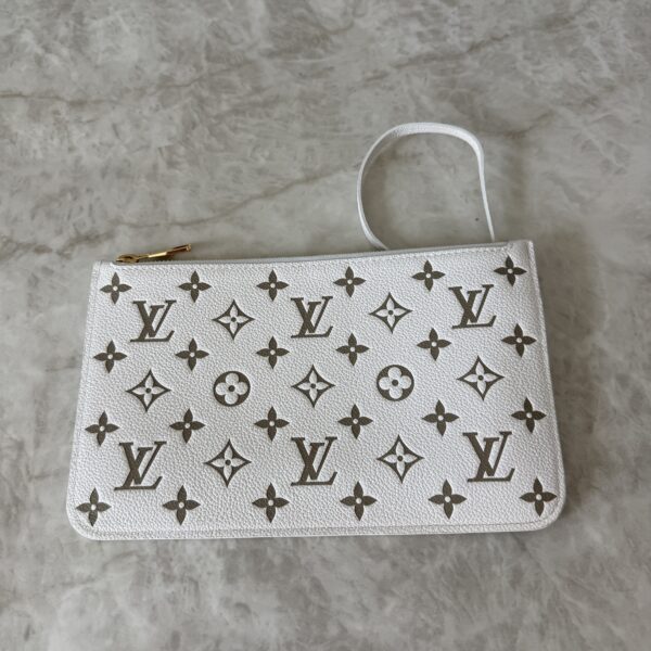 Louis Vuitton Empreinte Spring In The City Neverfull MM GM Pochette White