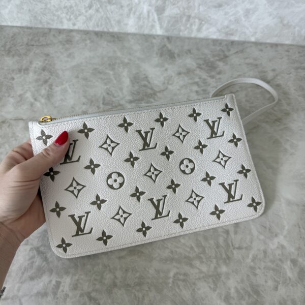 Louis Vuitton Empreinte Spring In The City Neverfull MM GM Pochette White