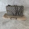 Gucci GG Supreme Monogram Small Dionysus Shoulder Bag Taupe