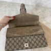 Gucci GG Supreme Monogram Small Dionysus Shoulder Bag Taupe