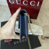 Gucci Dollar Calfskin Interlocking G Chain Wallet Caspian