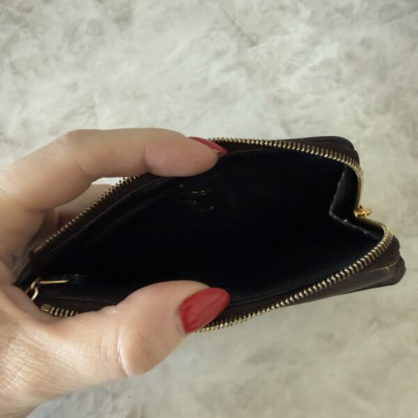 Louis Vuitton Monogram Recto Verso Card Holder Black
