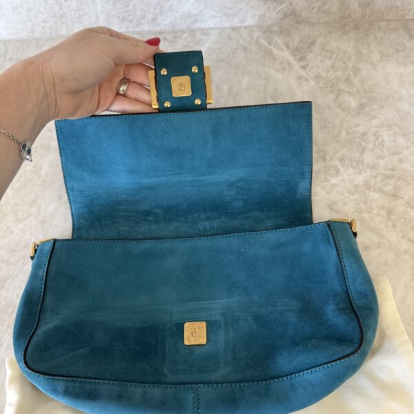 Fendi Baguette NM Bag Suede Medium