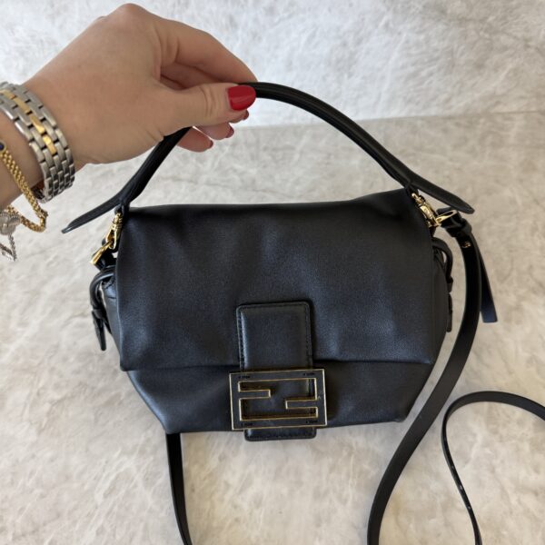 Fendi Mamma Baguette Small Black