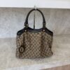 Gucci Monogram Medium Sukey Tote Brown
