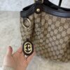 Gucci Monogram Medium Sukey Tote Brown