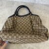 Gucci Monogram Medium Sukey Tote Brown