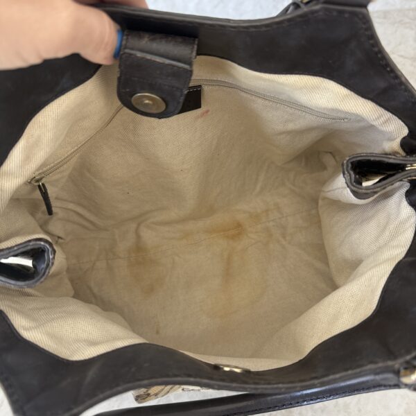 Gucci Monogram Medium Sukey Tote Brown