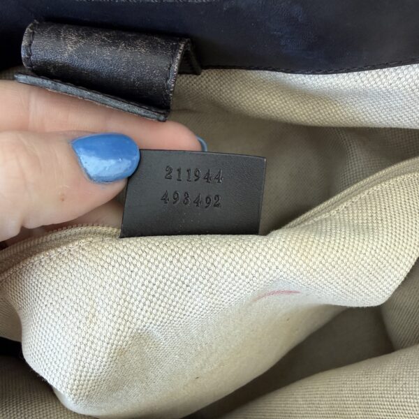 Gucci Monogram Medium Sukey Tote Brown