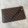 Louis Vuitton LV Damier Ebene Neverfull MM GM Pochette Red