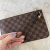 Louis Vuitton LV Damier Ebene Neverfull MM GM Pochette Red