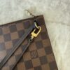 Louis Vuitton LV Damier Ebene Neverfull MM GM Pochette Red