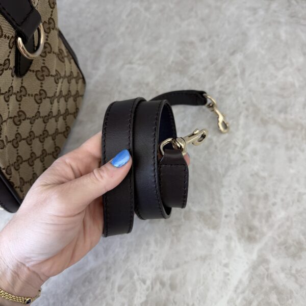 Gucci Monogram Vintage Web Medium Boston