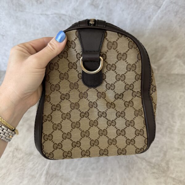 Gucci Monogram Vintage Web Medium Boston