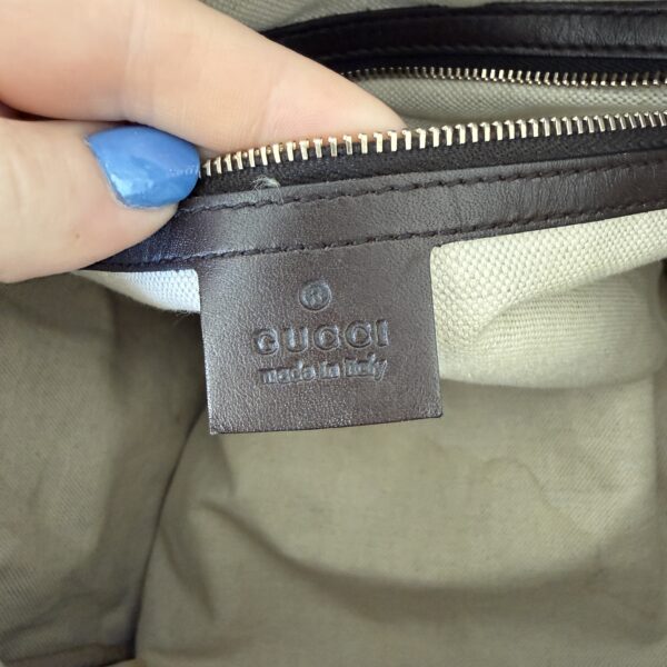 Gucci Monogram Vintage Web Medium Boston