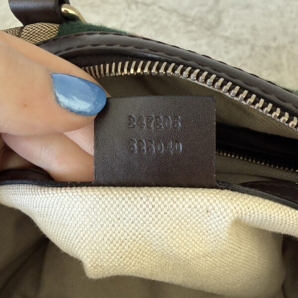 Gucci Monogram Vintage Web Medium Boston