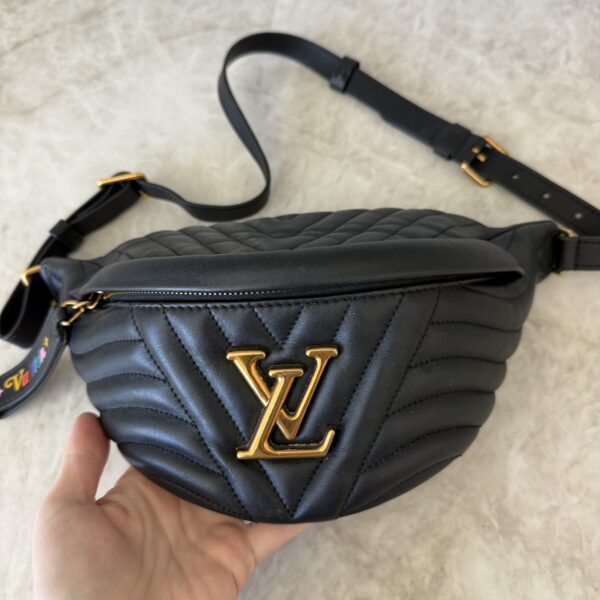 Louis Vutton Monogram New Wave Bumbag Black