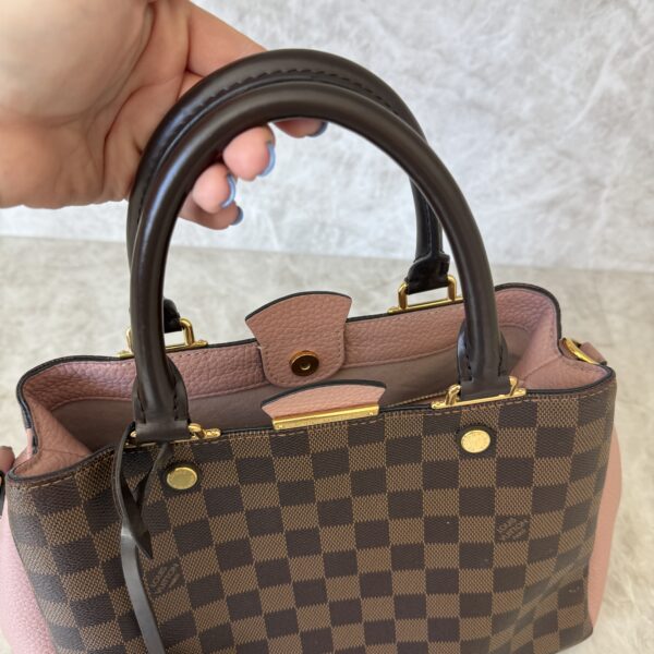 Louis Vuitton Damier Ebene Cuir Taurillon Brittany
