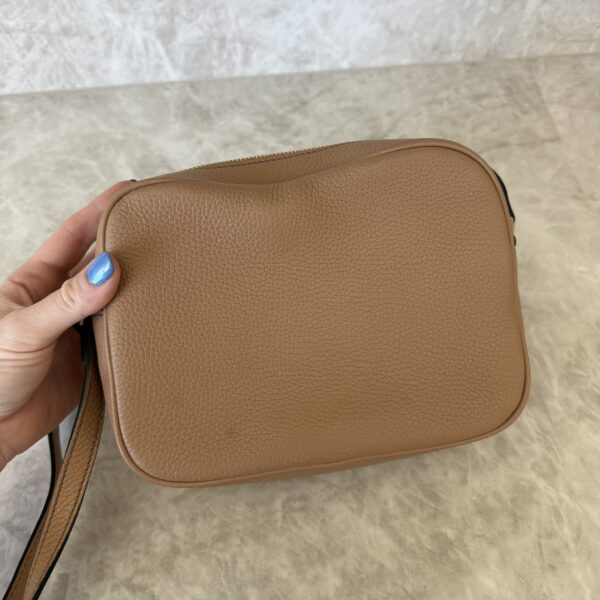 Gucci Calfskin Small Soho Disco Bag Beige