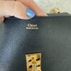 Chloe Grained Lambskin Drew Shoulder Bag Black